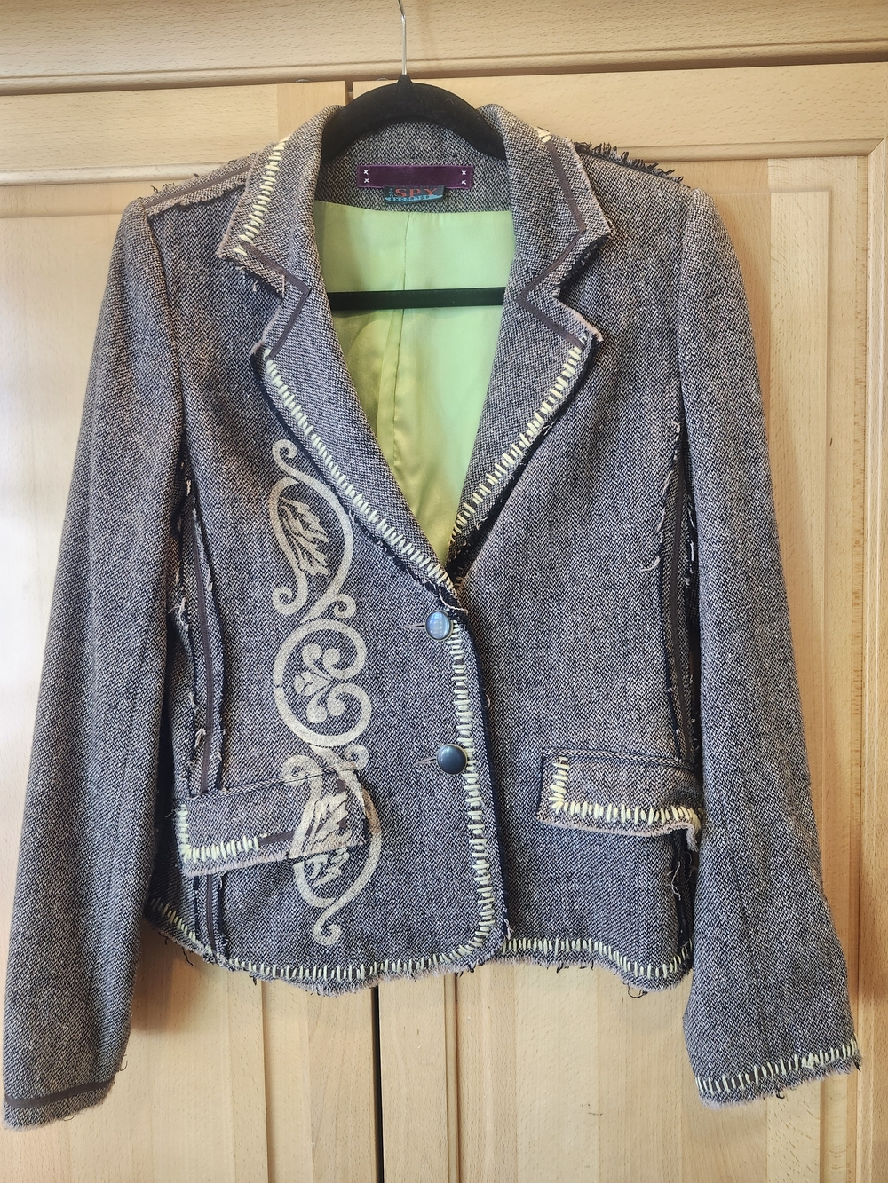 Spy Zone Exchange Tweed Blazer
